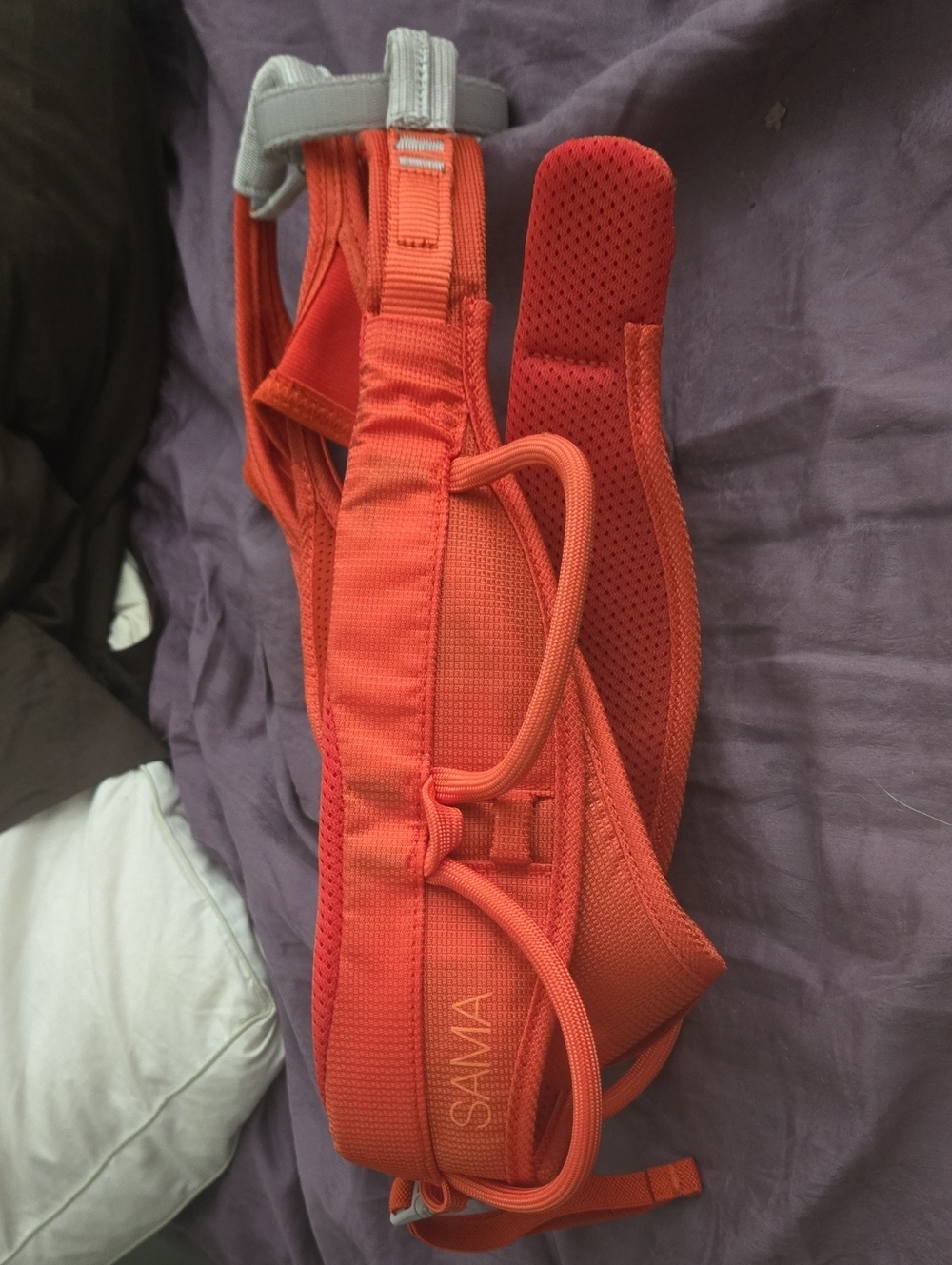PETZL SAMA Orange Padded Athletic Harness